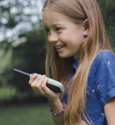 Image du produit Kidywolf Talkie-walkie avec lampe de poche bleu/rouge (6 km)