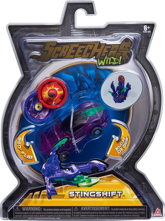 Actual product image Alpha Toys Screatures Screechers Wild Level 1 Sting Shift