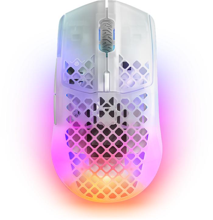 Immagine prodotto SteelSeries Aerox 3 Ghost (Cablato, Senza fili)