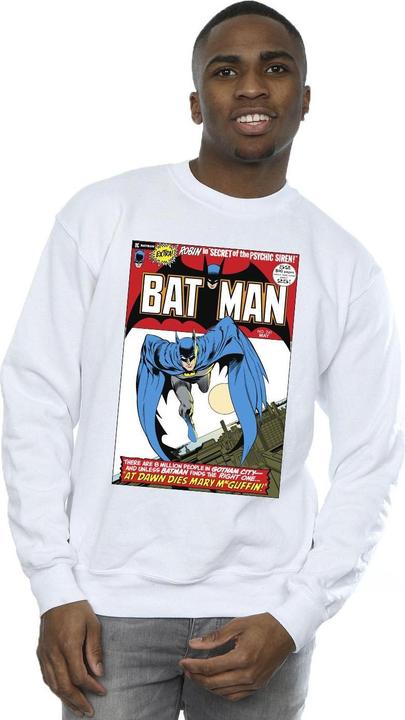 Actual product image Mens Running Batman Cover Cotton Sweatshirt (L)