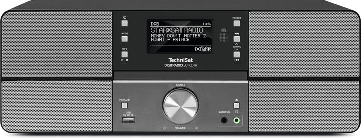 Produktbild TechniSat DigitRadio 361 (DAB+, FM, Internetradio, Bluetooth, WLAN)