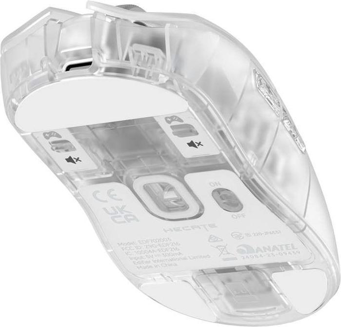 Image du produit Edifier HECATE G3M PRO 26000DPI Souris de jeu sans fil (transparent)