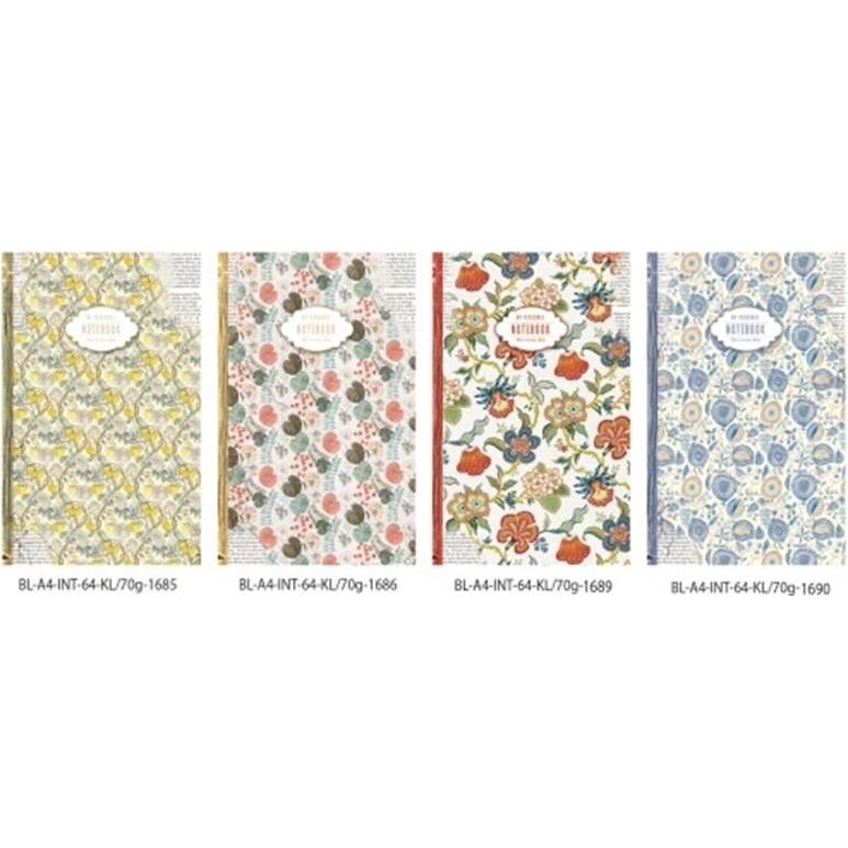 Fresh, Quaderni + Bloc notes, Dekoratives Notizbuch 190x285/64K Raster