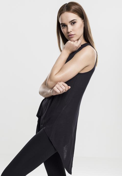 Actual product image Urban Classics Ladies HiLo Viscose Top (XS)