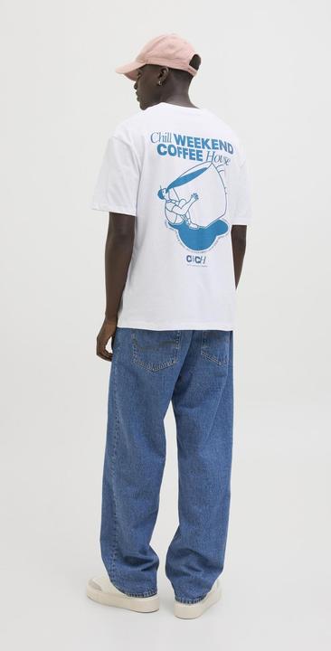 Actual product image Jack & Jones Rückenprint Rundhalsausschnitt T-shirt T-shirt (XXL)