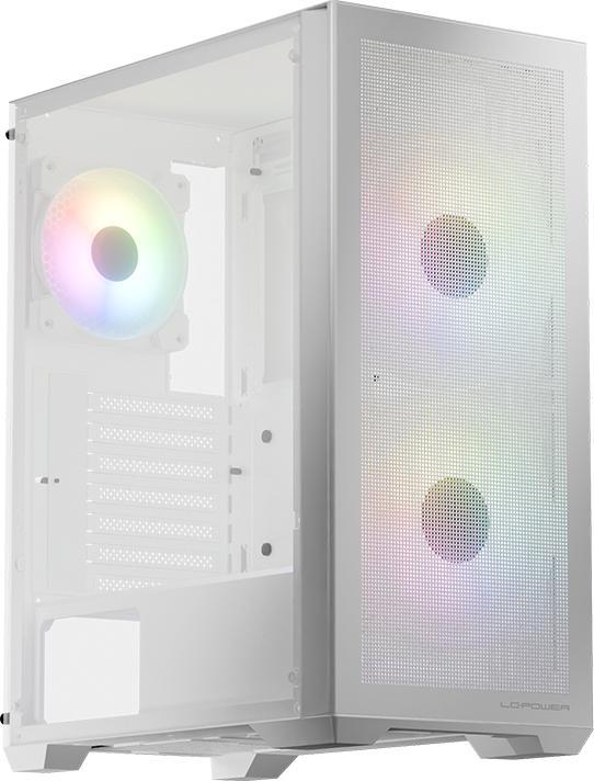 Image du produit LC-Power Bo?tier Micro-ATX 717W white USB3.2/Audio,sans alimentation (ATX, mATX, Mini-ITX)