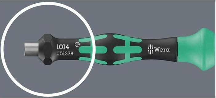 Produktbild Wera 1014 Kraftform Micro Bits-Handhalter 4x80.0