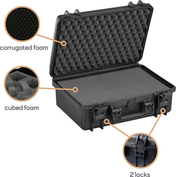 Produktbild Perel Outdoor Koffer (B x H x T) 464 (366 Teile)