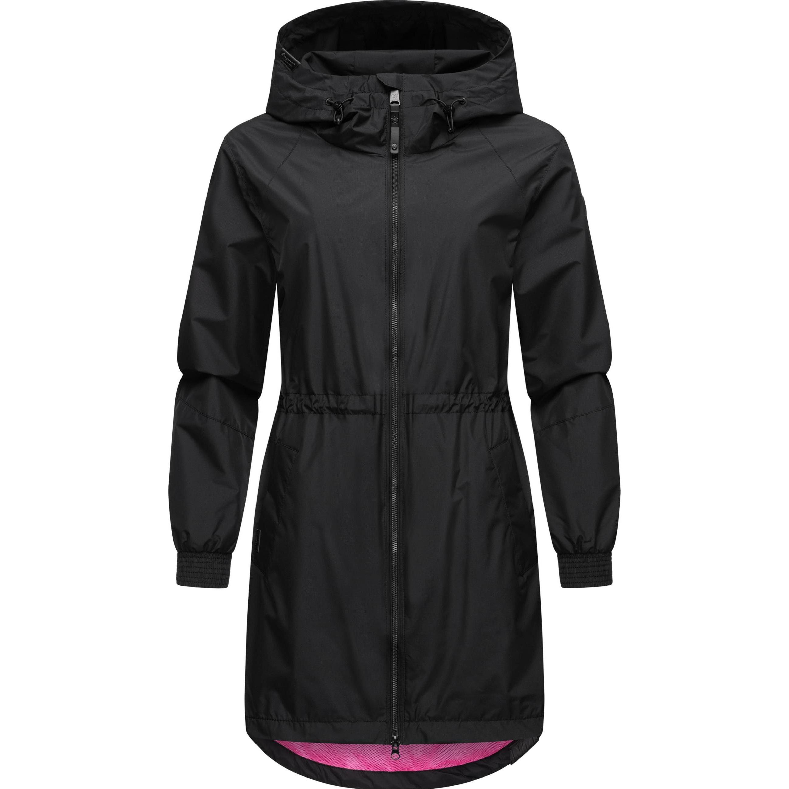 Ragwear, Damen, Jacke, Bronja II (4XL), Schwarz, 4XL