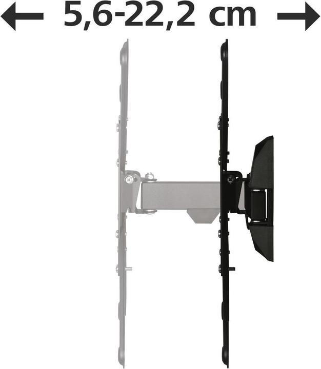 Image du produit Hama Fullmotion 1 étoile (Mur, 65", 20 kg)