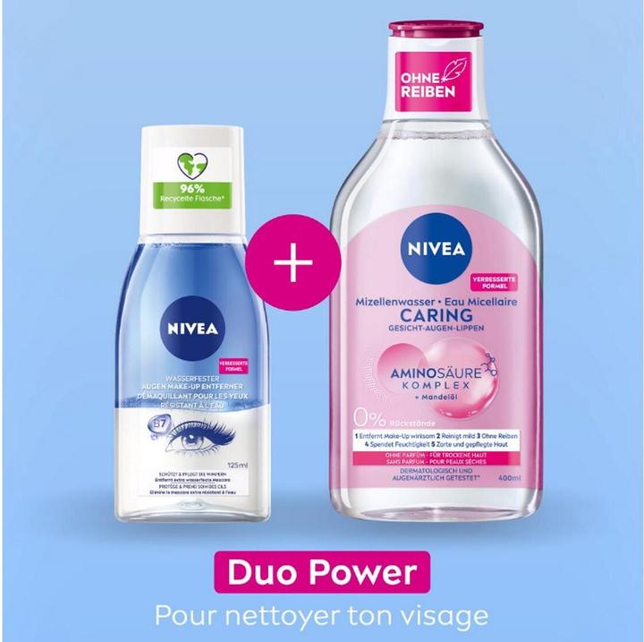 Actual product image NIVEA Make-up Entferner für wasserfestes Make-up (Make-up remover, 125 ml)
