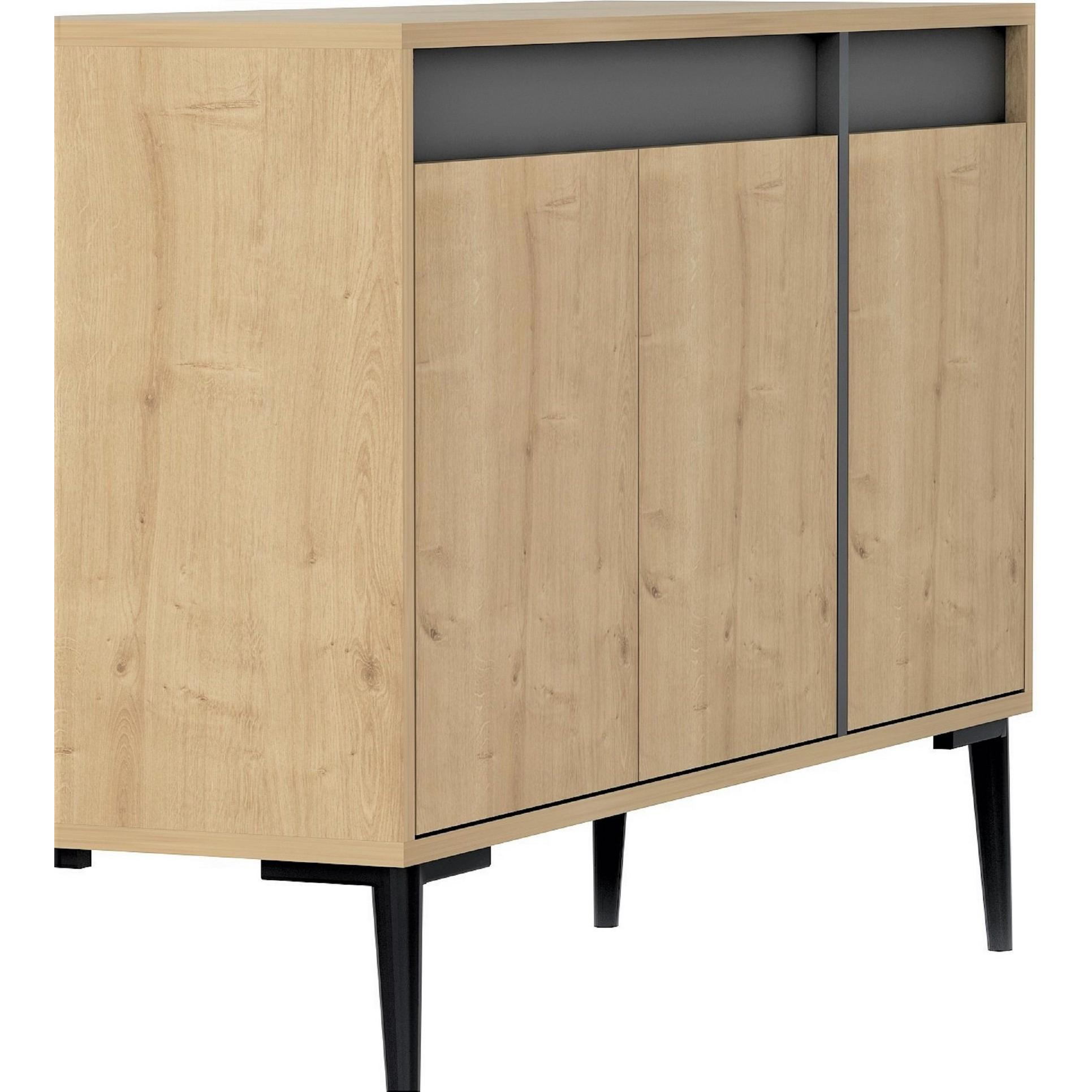 Kalune Design, Kommode + Sideboard, Larissa (120 x 75 x 40 cm)