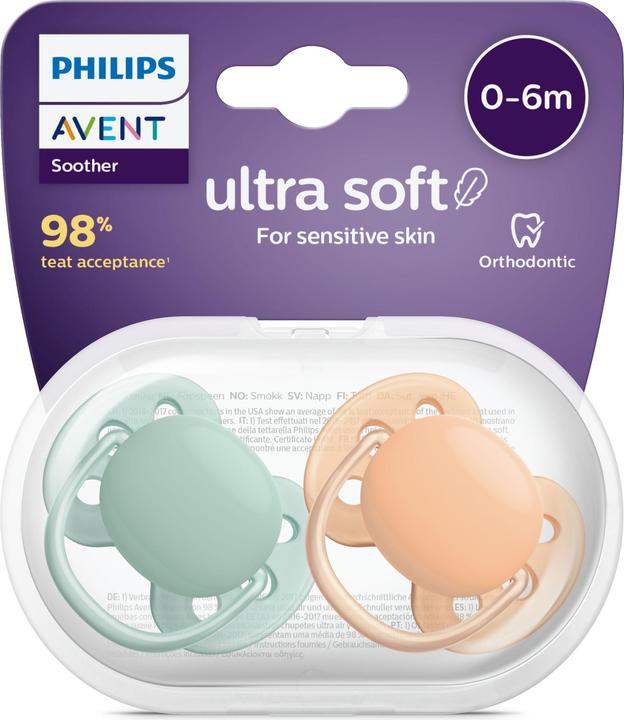 Image du produit Philips Avent ultra doux (2 x, dès la naissance)