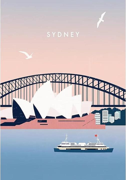 Actual product image Ravensburger Puzzle 12001378 - Sydney - 99 pieces Puzzle Moment for adults and children from 14 (99 pieces)