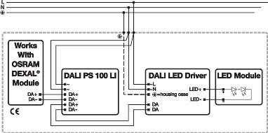 Immagine prodotto Osram DALI PS 100 LI 25X1