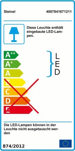 Energy Label Steinel Garden light (150 lm, IP44)
