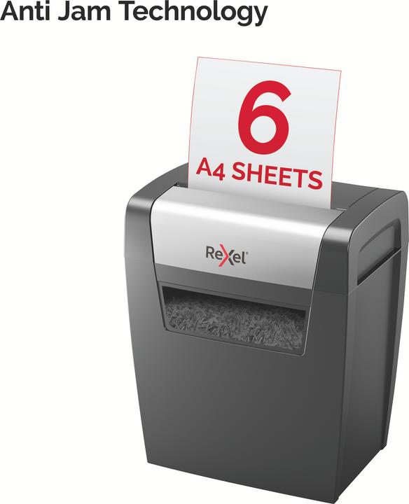 Rexel Momentum X406 (Partikelschnitt)