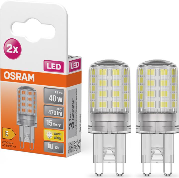 Produktbild Osram Brenner (G9, 4.20 W, 470 lm, 2 x, E)