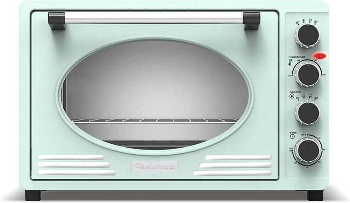 Produktbild TurboTronic By Z-Line Retro Minibackofen mit Umluft 45L In Blau