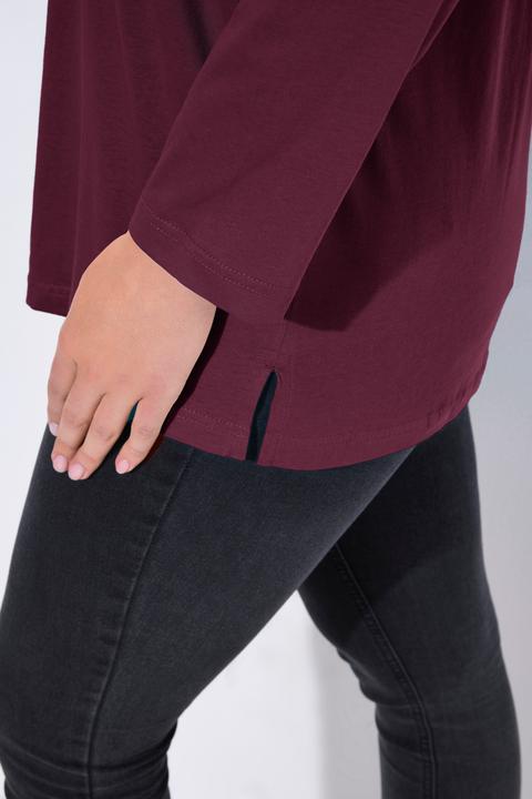 Immagine prodotto Ulla Popken Maglia dalle linee morbide con scollo a V e maniche lunghe (62)