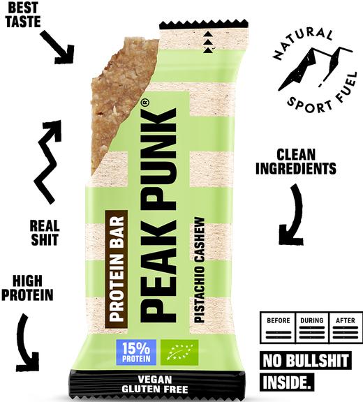 Image du produit Peak Punk Bio Protein Bar (55 g, 12 pcs)