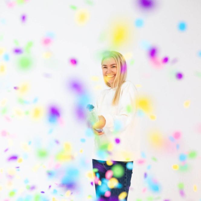 Productafbeelding Amscan Confetti kanon 60cm veelkleurig