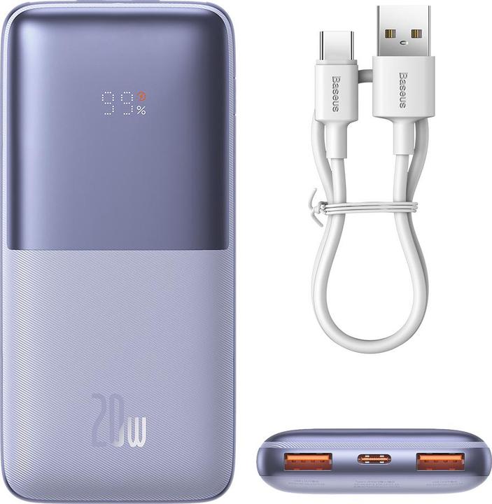 Immagine prodotto Baseus Caricabatterie digitale (10000 mAh, 20 W, 37 Wh)