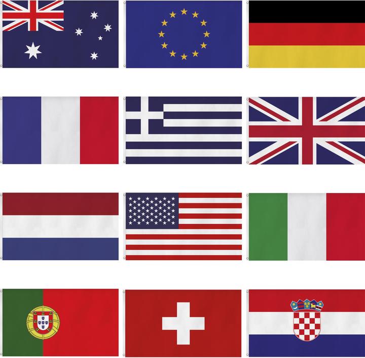 Produktbild Normani Fahne Länderflagge 150 cm x 250 cm
