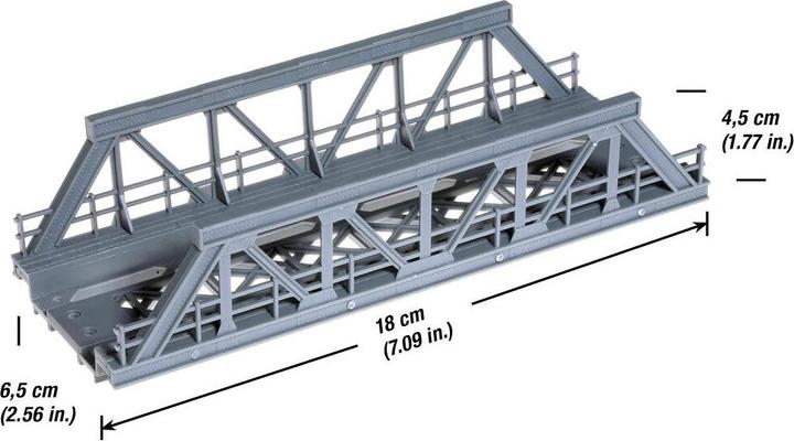 Produktbild Noch H0 Vorflutbrücke 1gleisig Univ