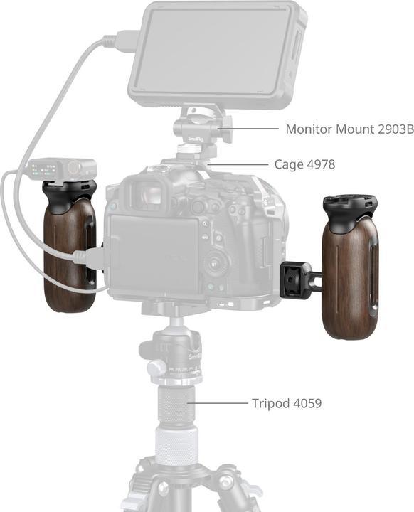 Image du produit SmallRig Haltegriff Wooden Side Handle