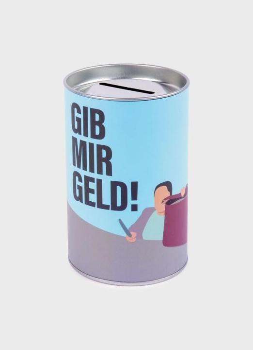 Produktbild SwissMeme Gib mir Geld! Spardose