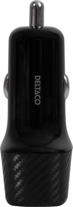 Produktbild Deltaco USBC-CAR120 mobile device charger Black Auto