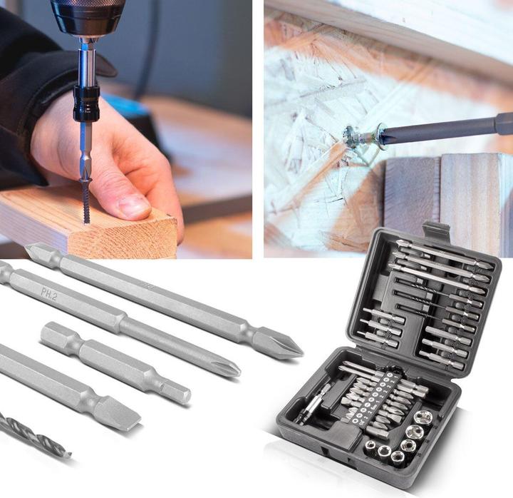 Actual product image Stahlwerk Screwdriver bit set 29-piece with hexagonal shank