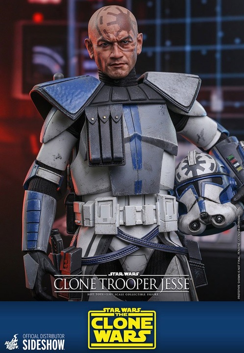 Image du produit Hot Toys Star Wars The Clone Wars figurine 1/6 Clone Trooper Jesse 30 cm