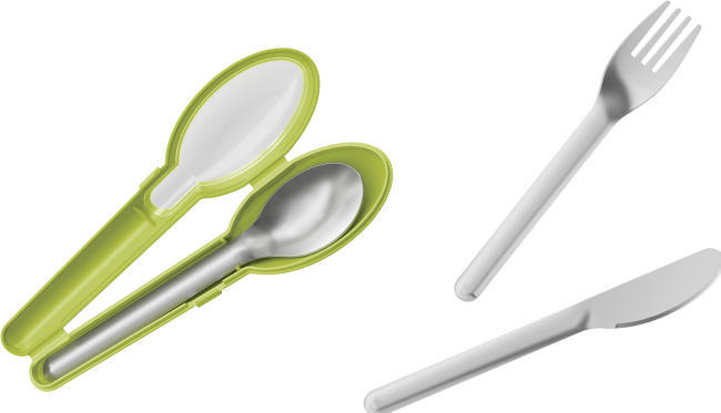 Produktbild Emsa Clip & Go (3 Stück, Besteck Set)