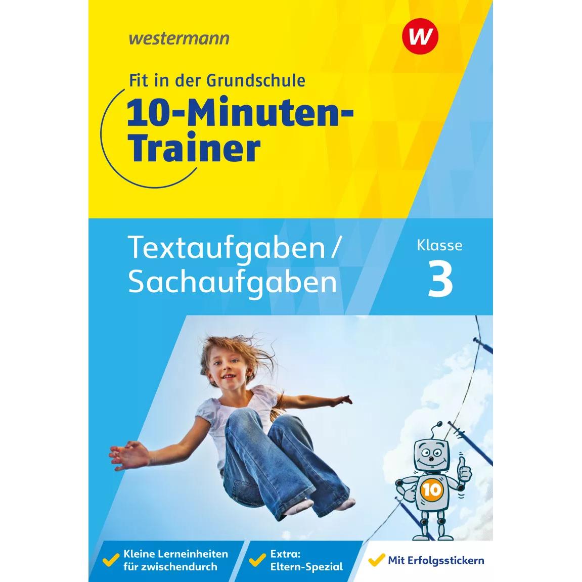 Fit in der Grundschule - 10-Minuten-Trainer. Textaufgaben/Sachaufgaben, Schulbücher von Amanda Fischer