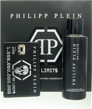 Philipp Plein No Limits Set - EDT 90 ml + BS 150 ml (Eau de Parfum, 90 ml)