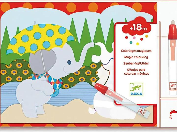 Immagine prodotto Djeco Nascondere i disegni magici da colorare all'esterno