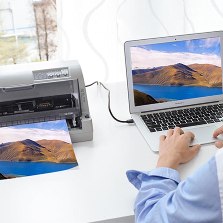 Produktbild Ugreen USB-A USB cable - 0.1 m pink (UGR407BLK) (10 m, USB 2.0)