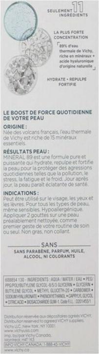 Image du produit Vichy Minéral 89 Booster (75 ml)