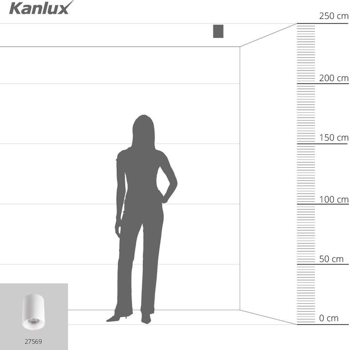 Actual product image Kanlux Riti (GU10)