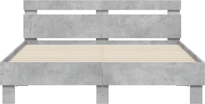 Actual product image VidaXL Bed frame with headboard (150 x 200 cm)