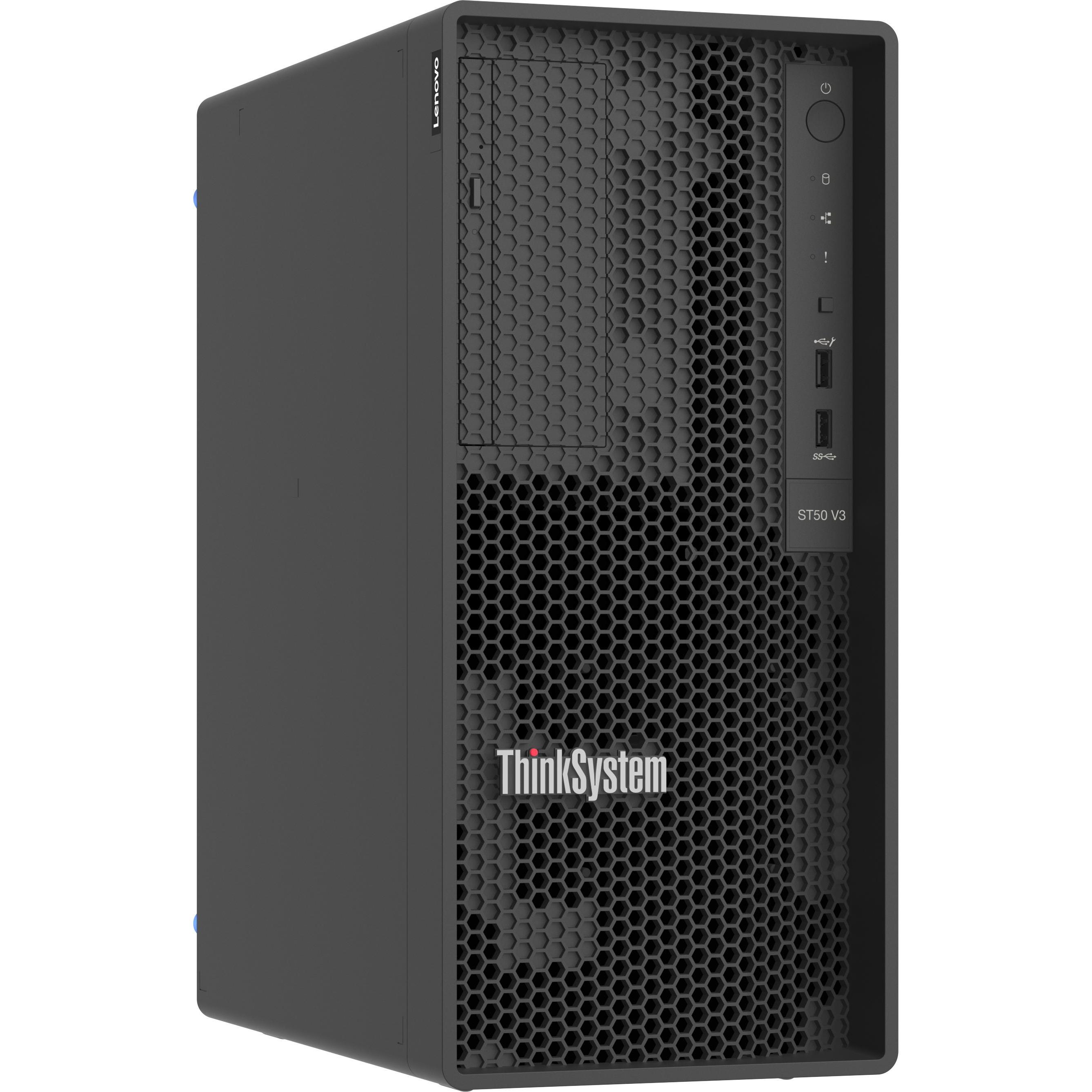 Lenovo ThinkSystem ST50 V3 Xeon E-2434 32GB 1,92TB oBS (Intel Xeon E-2434, 32 GB, Tower Server), Ser