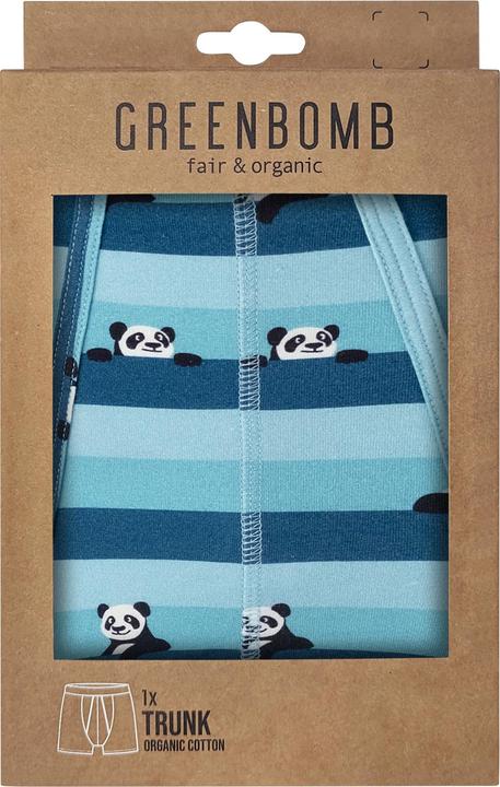 Produktbild Greenbomb Trunk Panda Stripes 2 (M, Einzelpack)