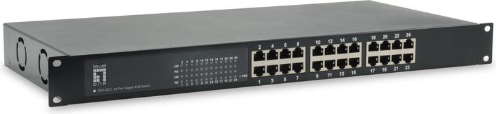 Productafbeelding LevelOne GEP-2421W150 24-Port Gigabit PoE Switch (24 ports)