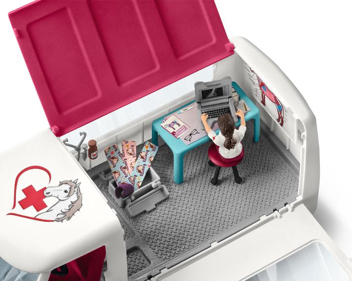 Produktbild Schleich Mobile Tierarzt mit Hannover Fohlen