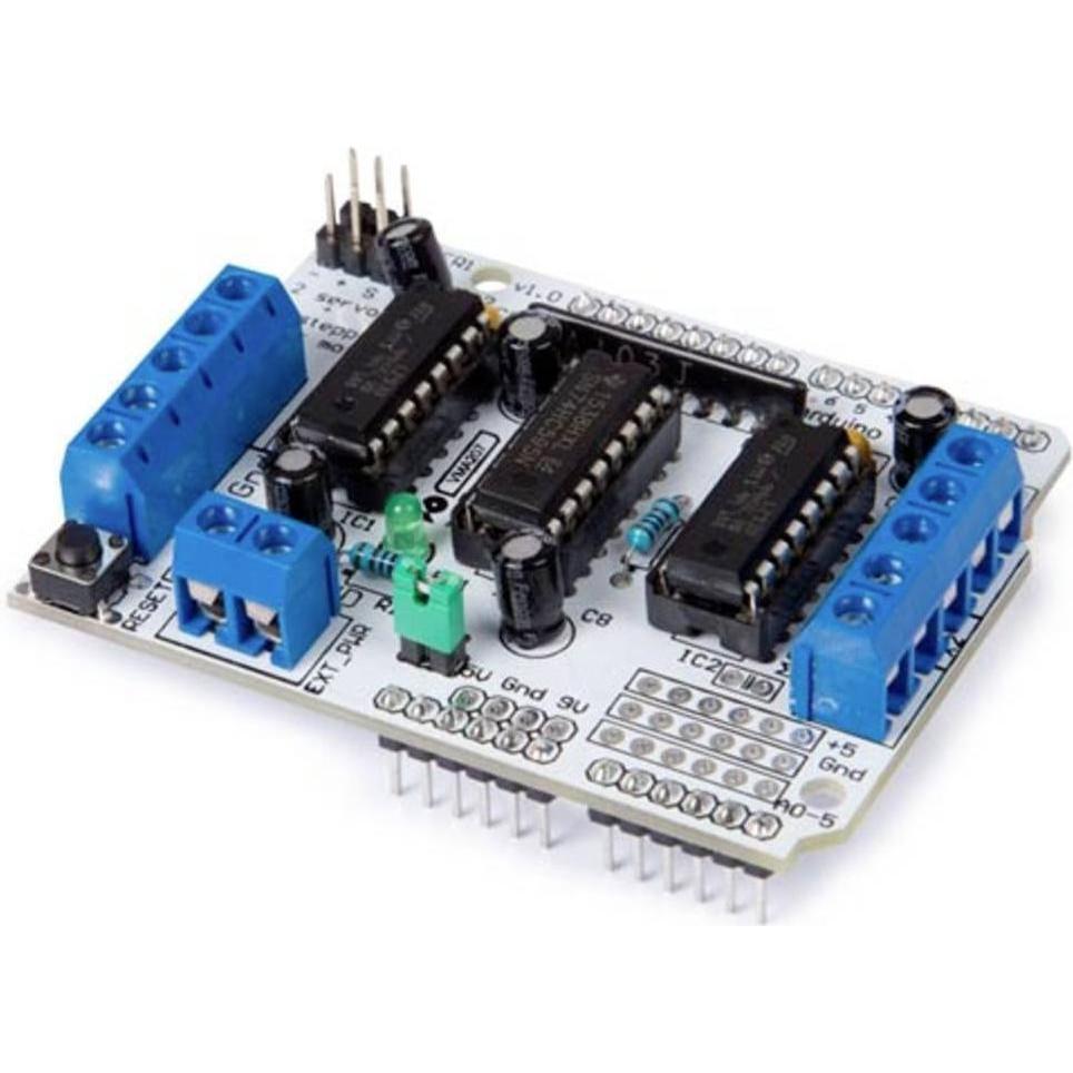 Whadda L293D Motorantrieb-Erweiterungsschild für Arduino, Entwicklungsboard + Kit