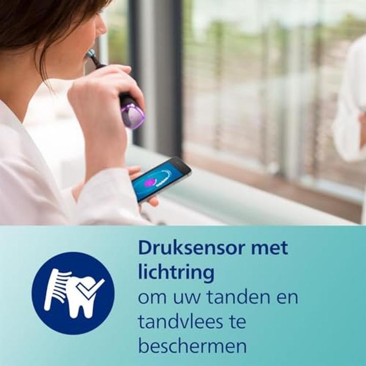 Productafbeelding Philips Sonicare DiamondClean Smart 9500 HX9918/89 Sonic elektrische tandenborstel met app (Sonische tandenborstel)