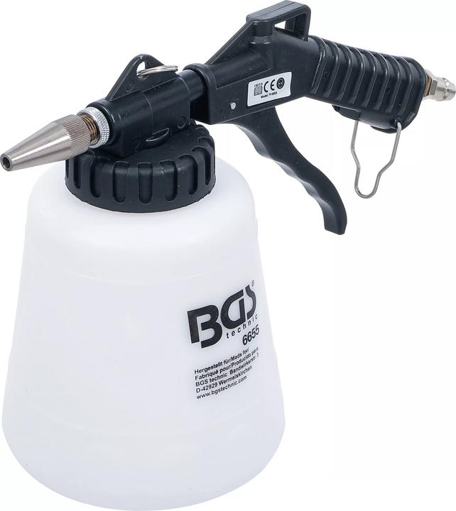 Image du produit BGS Pistolet de sablage au bicarbonate de soude à air comprimé 1 l