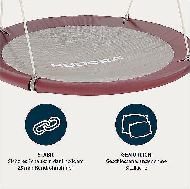 Actual product image Hudora Nest Swing Lounge 90cm, Amber
